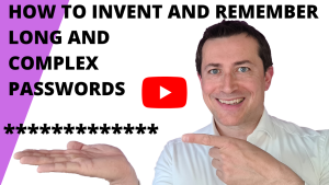 How to invent and remeber long and complex passwords