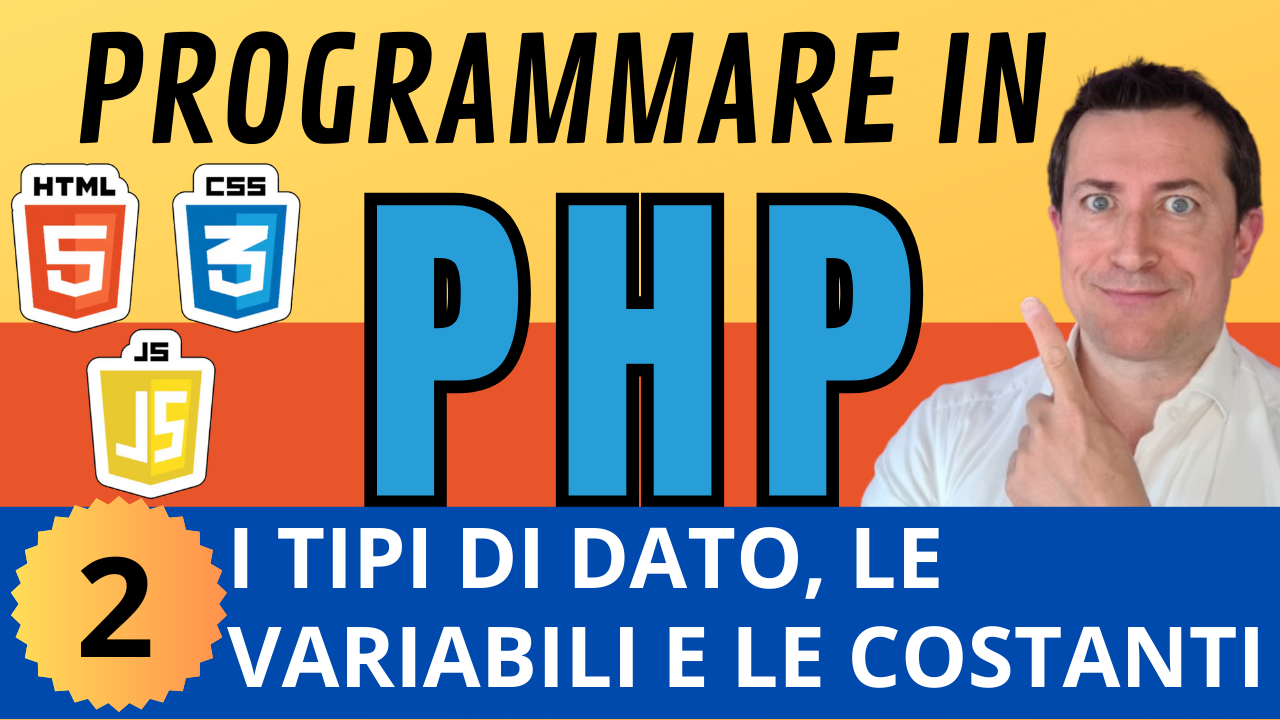 Corso di programmazione GRATUITO: HTML, Javascript, PHP – Lezione 2